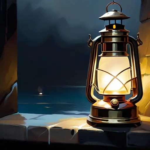object: Wrenna's Spare Lamp · after