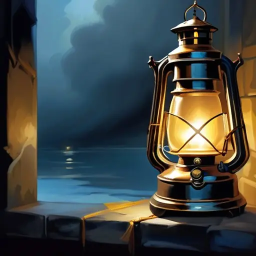 object: Wrenna's Spare Lamp · before