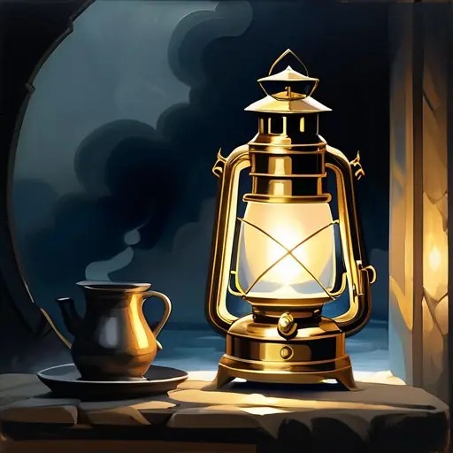 object: Wrenna's Spare Lamp · after