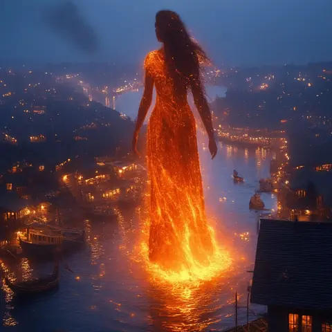 The Emberfall · scene · chroma1-hd-fp8