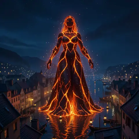 The Emberfall · scene · flux2-klein-4b-bf16