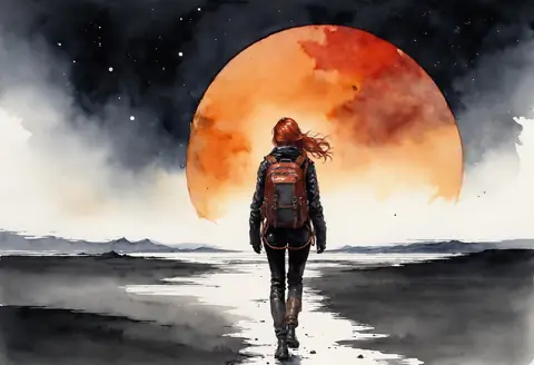 avatar · The Aphelion Drift · watercolor