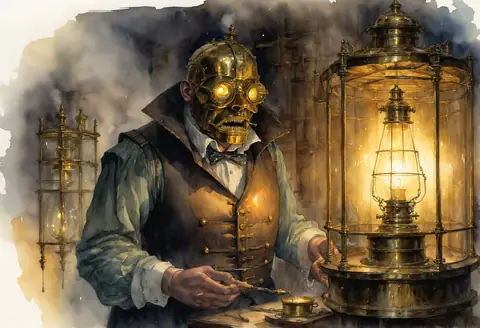 foe · The Brass Reach · watercolor