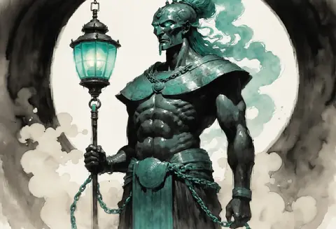 foe · The Bronze Heaven · ink