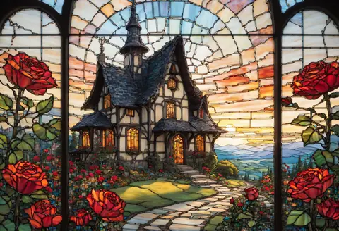scene · The Bloomvale · stained