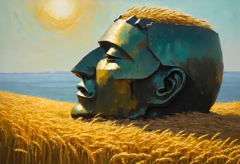 scene · The Bronze Heaven · painterly