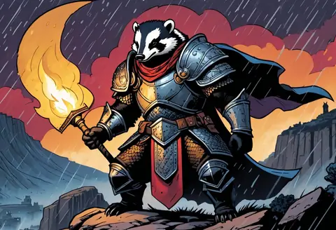 comic medium · albedo · bloodwrath