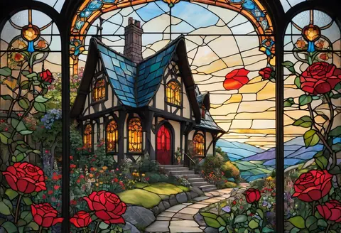 stained medium · albedo · bloomvale