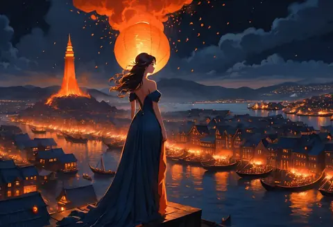 The Emberfall — colossal Cinder Queen · albedo_s1