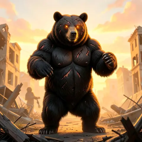 THE BEAR — one creature, ten worlds · The Bloomvale