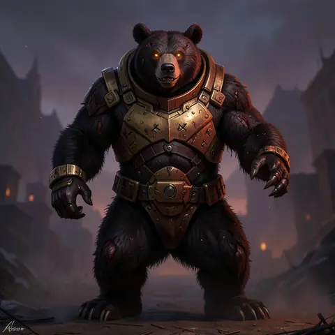 THE BEAR — one creature, ten worlds · The Brass Reach