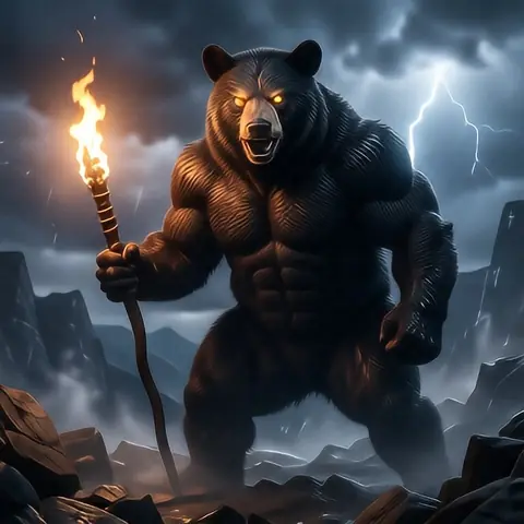 THE BEAR — one creature, ten worlds · The Bloodwrath