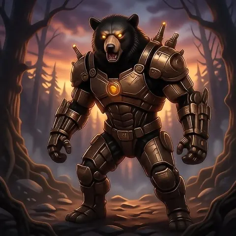 THE BEAR — one creature, ten worlds · The Brass Reach