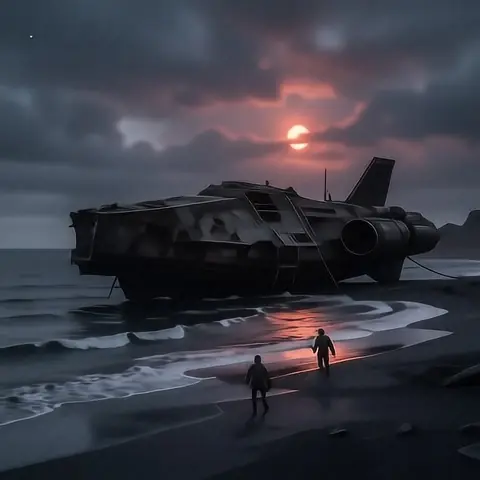 THE PLACE — ten worlds, ten scenes · The Aphelion Drift