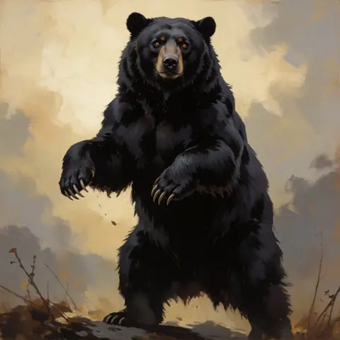 THE BEAR — one creature, ten worlds · Perdition Flats