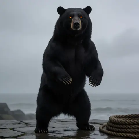 THE BEAR — one creature, ten worlds · Sorrowmoor Cove