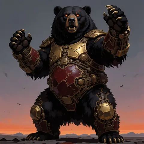 THE BEAR — one creature, ten worlds · The Brass Reach