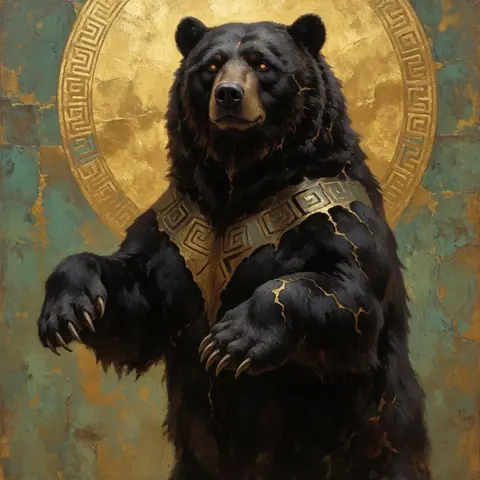 THE BEAR — one creature, ten worlds · The Bronze Heaven