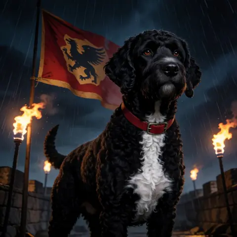 THE DOG — one companion, ten worlds · The Bloodwrath