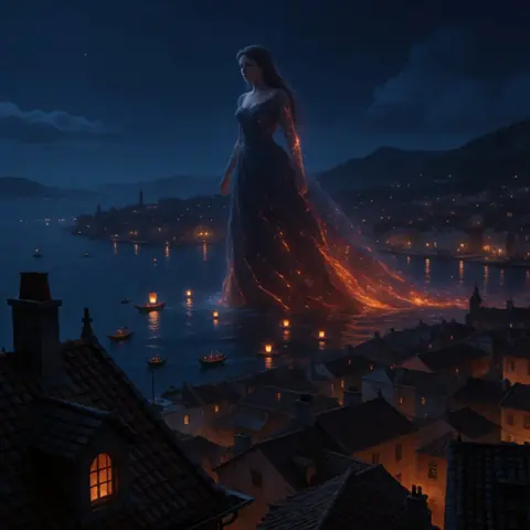 THE PLACE — ten worlds, ten scenes · The Emberfall